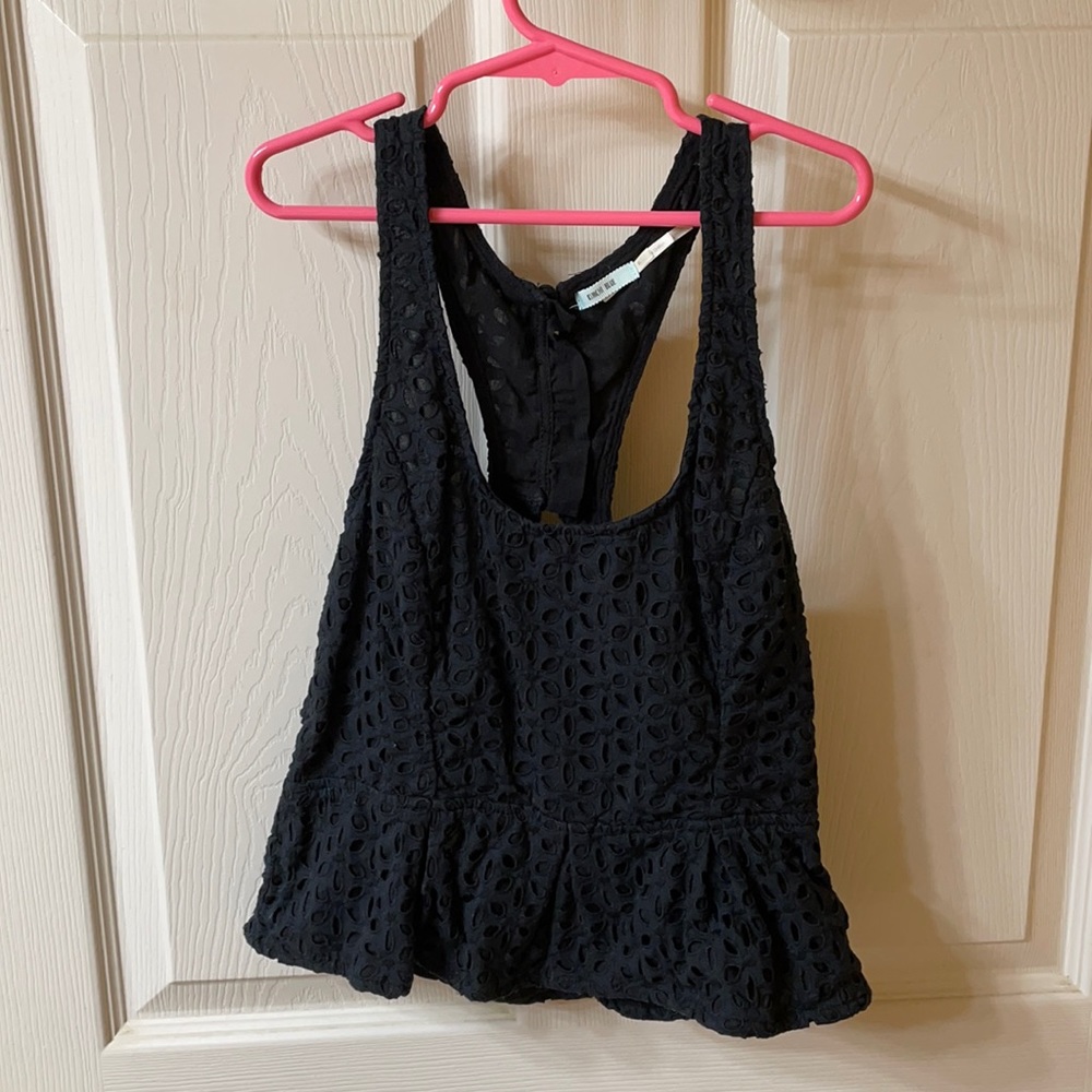 Urban Outfitters black peplum top (Kimchi Blue)